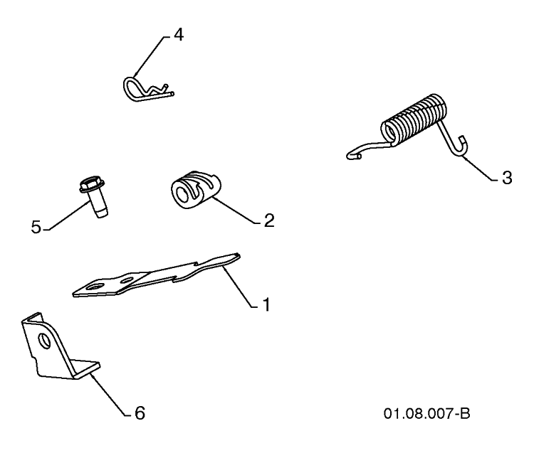 Handles 2 Diagram and Parts List for ST261E (96191003000)(2009-09) Husqvarna Snow Blower