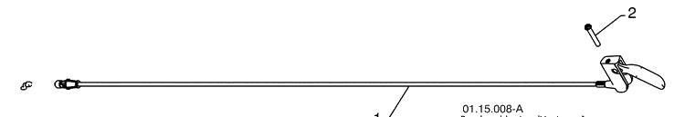 Handles 2 Diagram and Parts List for 13524SBXLS (961930048)(2009-07) Husqvarna Snow Blower