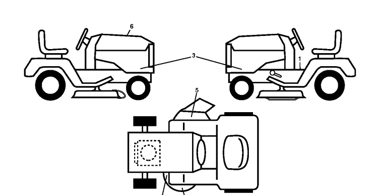 Decals Diagram and Parts List for TS142XK (96043032700)(2021-01) Husqvarna Lawn Tractor