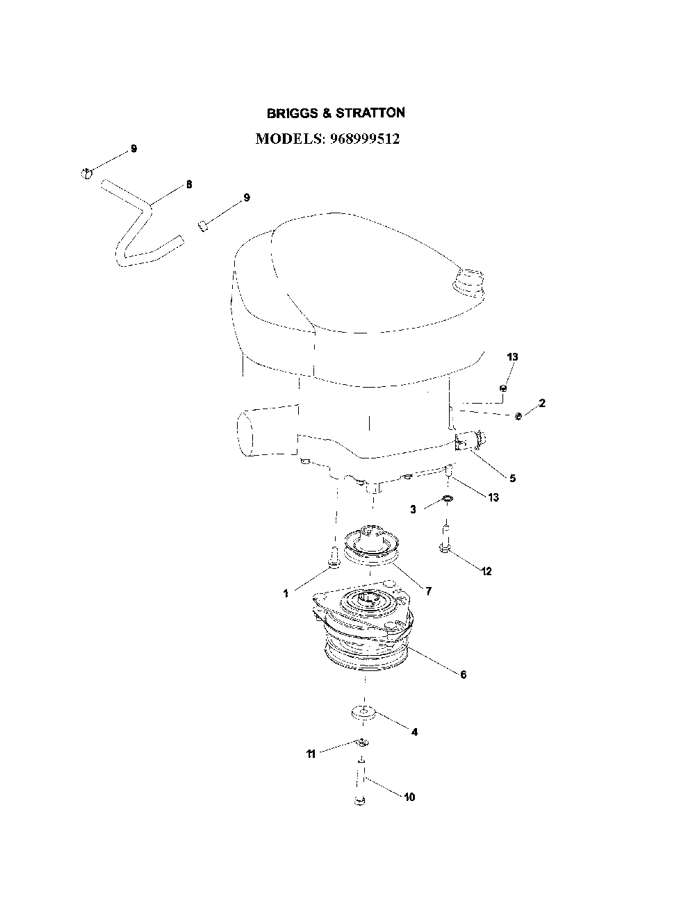 Engine assembly (24 & 26 hp) Diagram and Parts List for 917277820  Husqvarna Lawn Mower