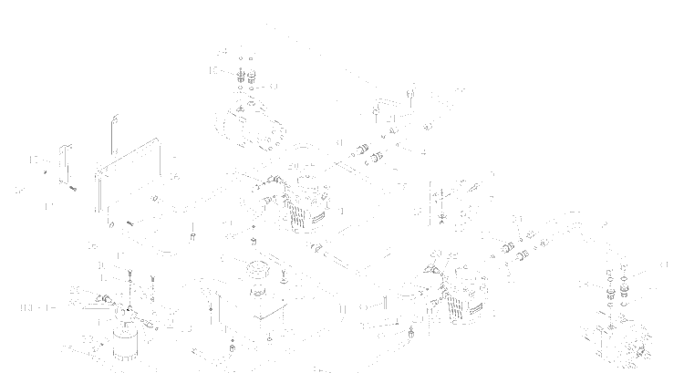 Hydraulic System Assembly Diagram and Parts List for ZTH7227KOB (968999225)(2002-10) Husqvarna Lawn Mower