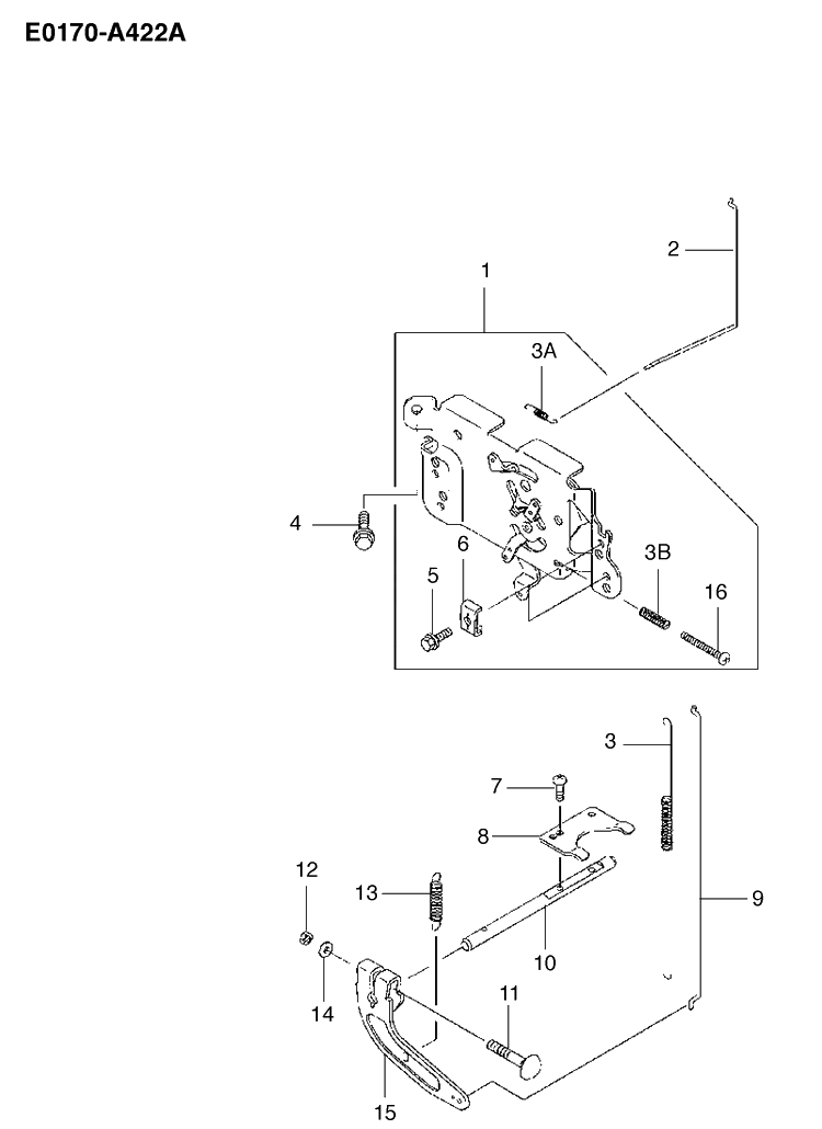 Carburetor Details 2 Diagram and Parts List for FH430V 2003-06 Husqvarna Engine