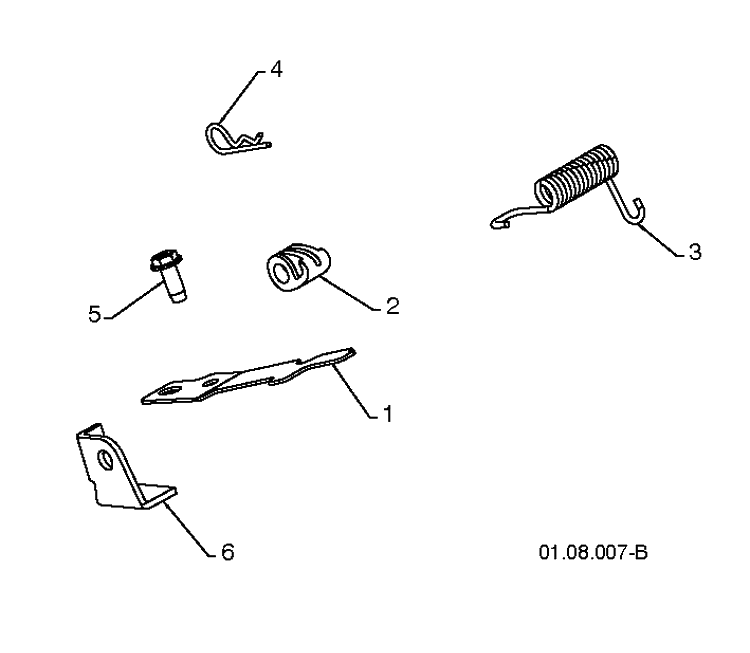 Handle Diagram and Parts List for 14527XLS (96193006101)(2010-08) Husqvarna Snow Blower