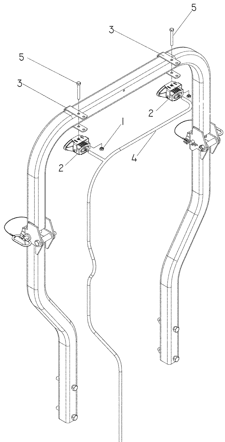 Accessories / Light Diagram and Parts List for LZ6130 (968999675)(2007-12) Husqvarna Lawn Mower
