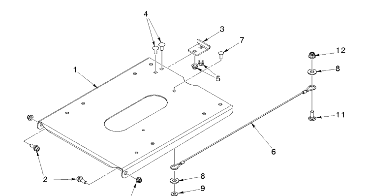 Seat Diagram and Parts List for MZ48 (97045570100)(2020-01) Husqvarna Lawn Mower