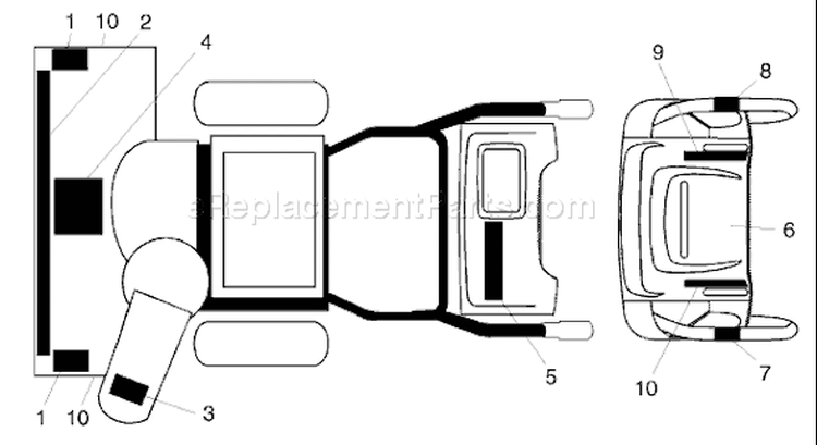 Page D Diagram and Parts List for 8024ST 8024 ST HUA -954223104 -2002-09 Husqvarna Snow Blower
