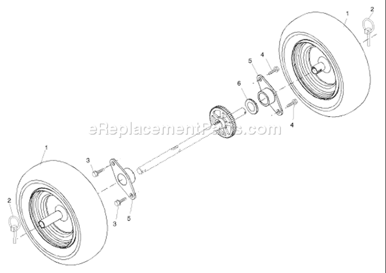 Page G Diagram and Parts List for 8024ST 8024 ST HUA -954223104 -2002-09 Husqvarna Snow Blower