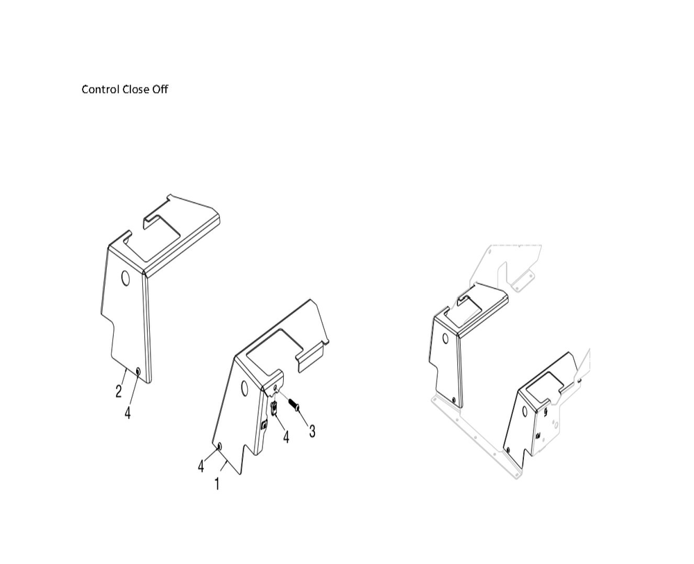 Control Components Diagram and Parts List for XCITETMZ345 Z350 Husqvarna Lawn Tractor