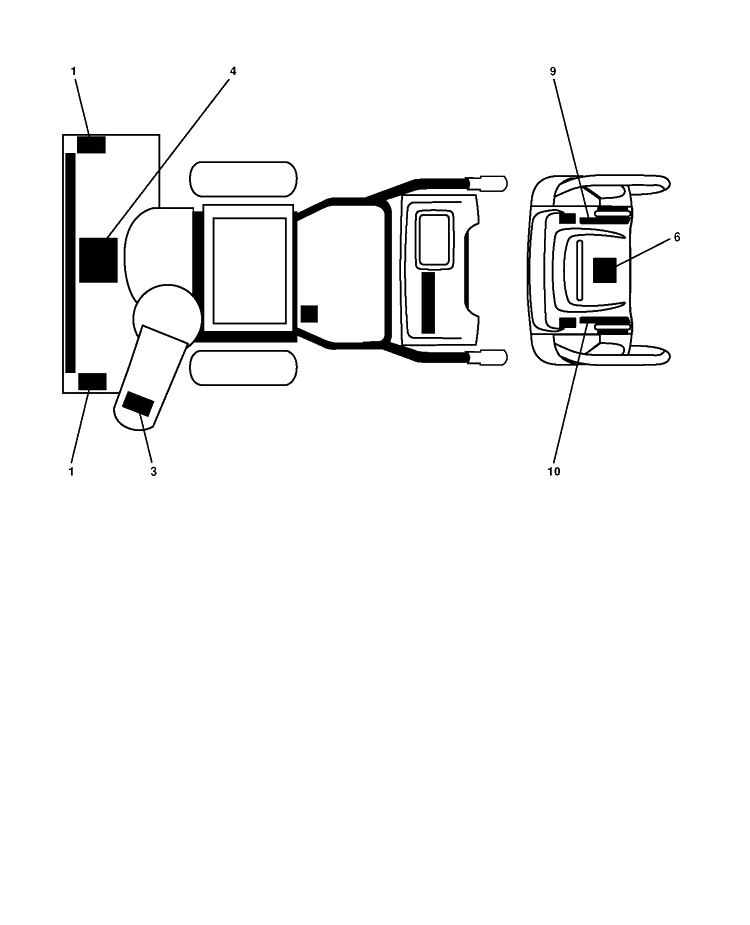 Decals 2 Diagram and Parts List for 15530SBLS 2009-07 Husqvarna Snow Blower