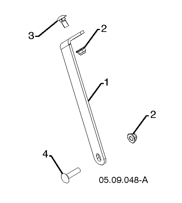 Auger Housing And Impeller 5 Diagram and Parts List for ST427T  Husqvarna Snow Blower