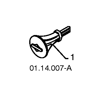 Accessories Diagram and Parts List for 12527SB96193005600 2010-07 Husqvarna Snow Blower