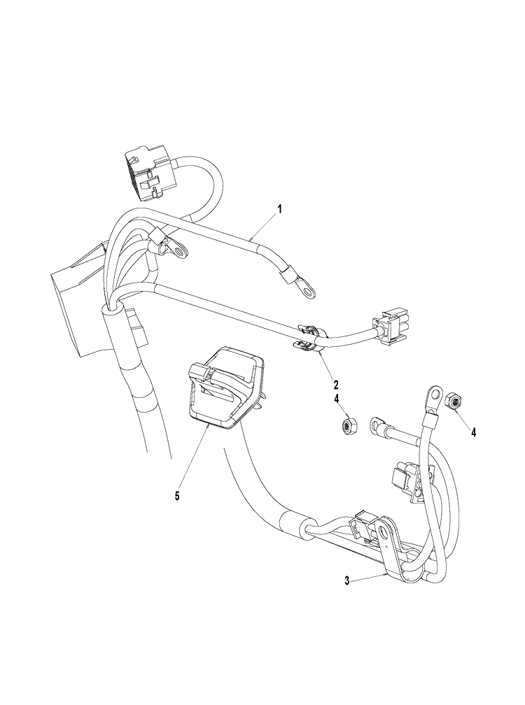 Control Panel And Discharge Chute 4 Diagram and Parts List for ST427T  Husqvarna Snow Blower