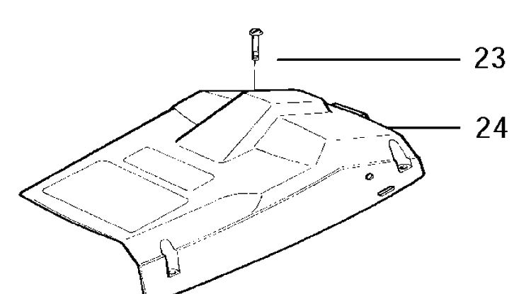 Cover Diagram and Parts List for 141 20030100001-20040100000 Husqvarna Chainsaw