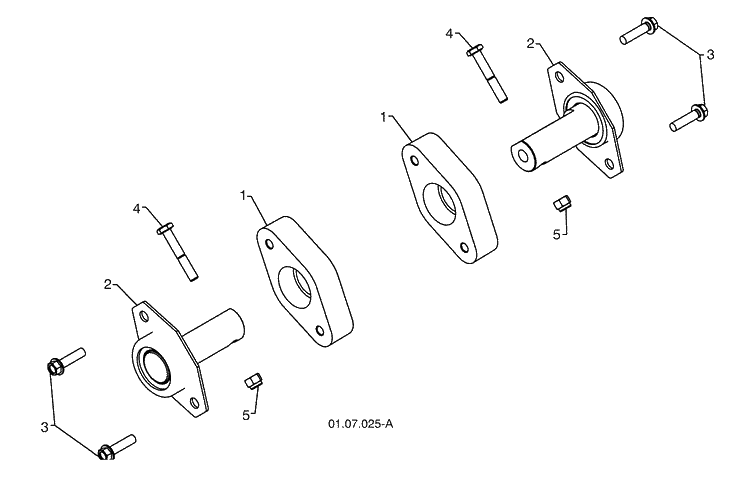 Auger Housing / Impeller Assembly 2 Diagram and Parts List for 14527SBLS (961930049)(2009-07) Husqvarna Snow Blower