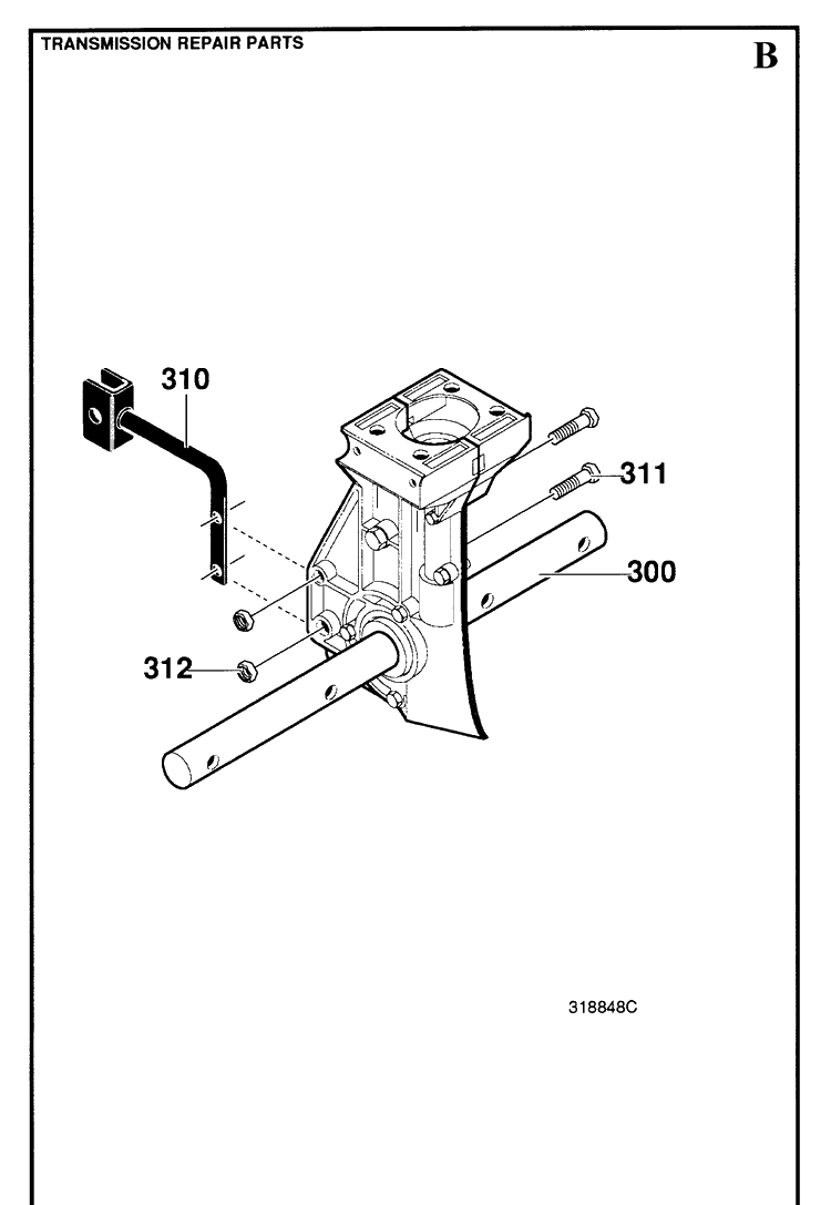 Transmission Diagram and Parts List for CT16 1997-04 Husqvarna Cultivator