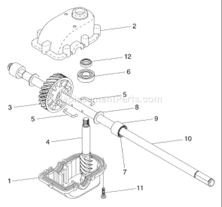 Page B Diagram and Parts List for 917375940 2005-01 Husqvarna Lawn Mower