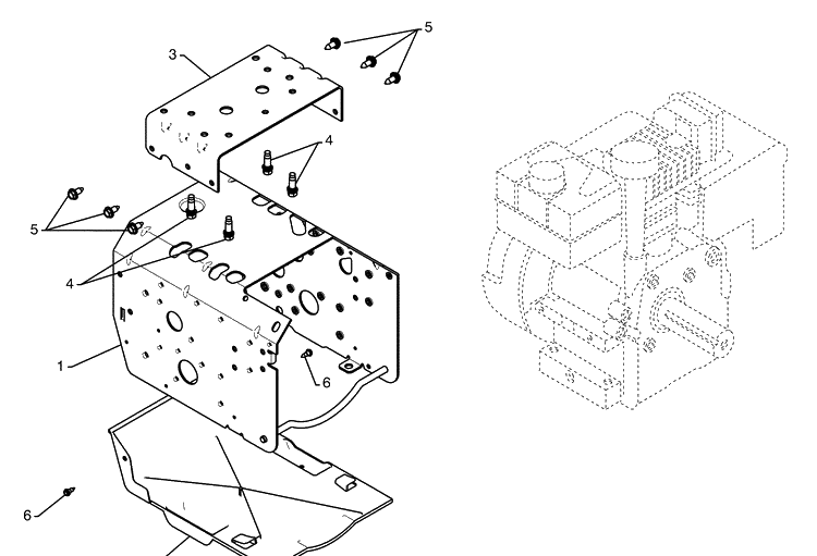 Chassis / Engine Diagram and Parts List for 924SB (96193003500)(2008-10) Husqvarna Snow Blower
