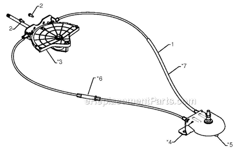 Control Panel Discharge Chute Diagram and Parts List for 924HV 96193005200 - 2010-04 Husqvarna Snow Blower