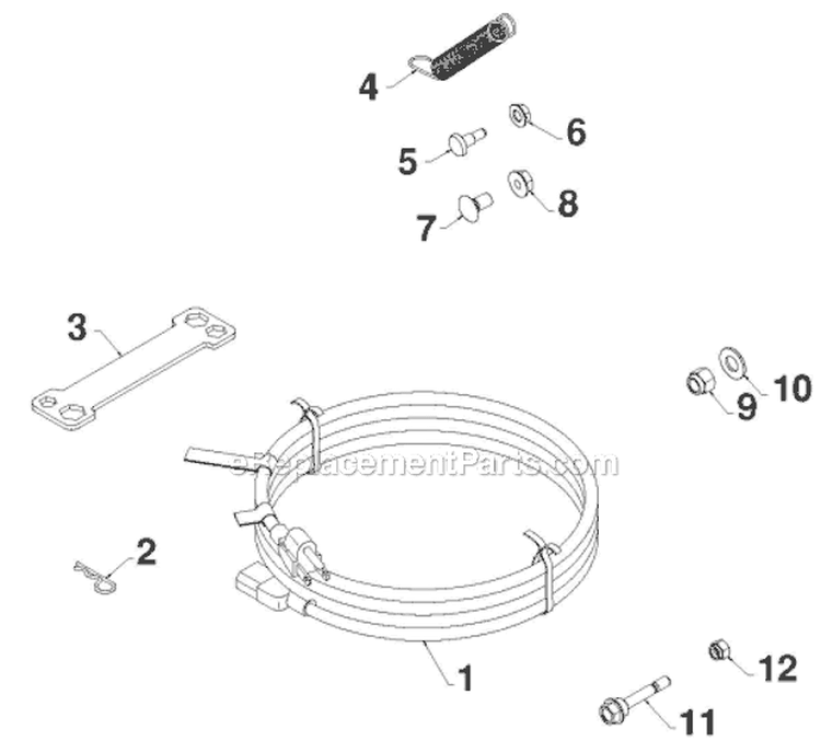 Accessories Diagram and Parts List for 924HV 96193007000 - 2011-06 Husqvarna Snow Blower