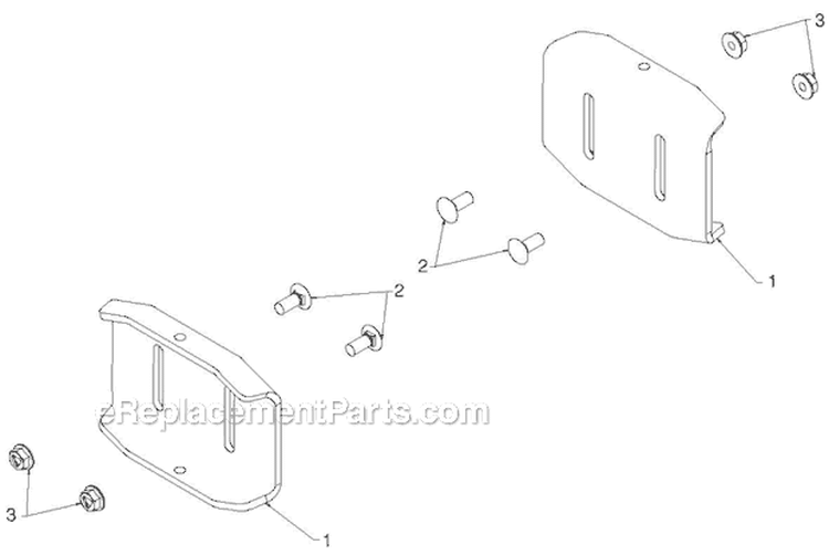 Auger Housing Impeller Diagram and Parts List for 924HV 96193007001 - 2012-05 Husqvarna Snow Blower