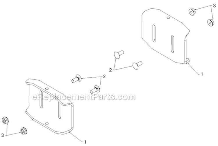 Auger Housing Impeller Diagram and Parts List for 924HV 96193007003 - 2012-07 Husqvarna Snow Blower