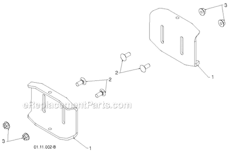 Auger Housing Impeller Diagram and Parts List for 924HV 96193007004 - 2012-08 Husqvarna Snow Blower