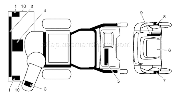 Page D Diagram and Parts List for 924SBE 924 SBE 96193002200 -2008-01 Husqvarna Snow Blower