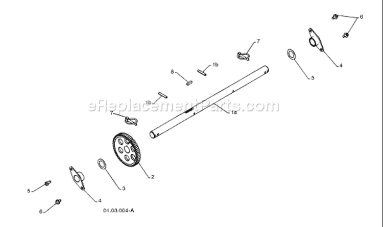 Page Q Diagram and Parts List for 924SB 924 SB 96193002600 -2008-08 Husqvarna Snow Blower