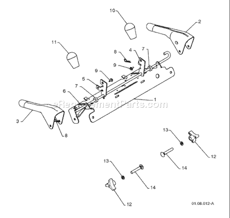 Page K Diagram and Parts List for 924 SB XLS 96193003200 -2008-08 Husqvarna Snow Blower