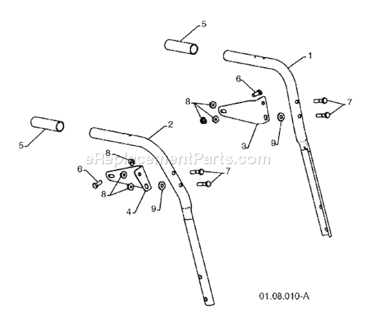 Page Q Diagram and Parts List for 924 SB XLS 96193003200 -2008-08 Husqvarna Snow Blower