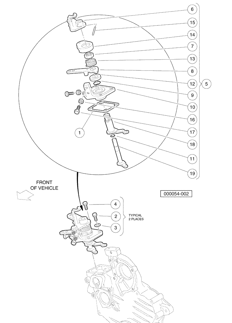 Speed Control Plate Diagram and Parts List for HUV4420G 2006-11 Husqvarna Lawn Tractor