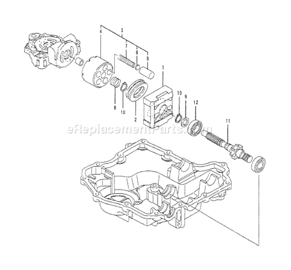 Page H Diagram and Parts List for TUFFTORQK61TRANSAXLE  Husqvarna Lawn Tractor Accessories