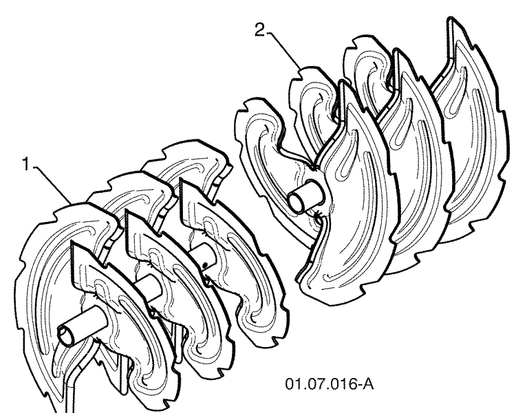 Auger Housing / Impeller Assembly - B 2 Diagram and Parts List for 15530SBXLS (96193004001)(2009-06) Husqvarna Snow Blower