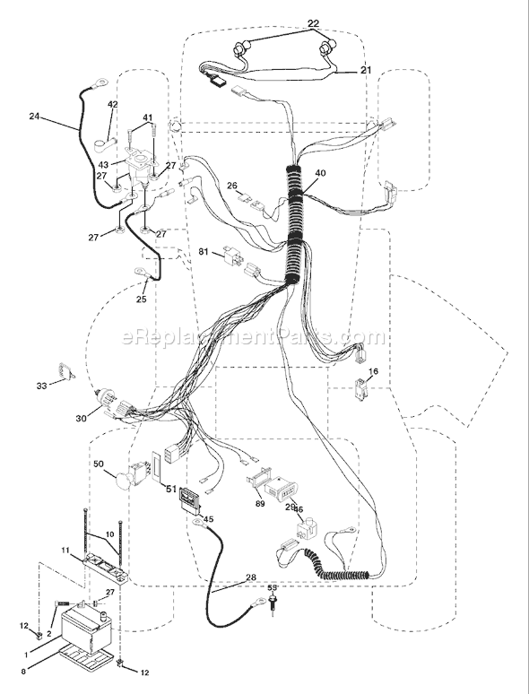 Page D Diagram and Parts List for YTH1848XPF (954567260) (2002-11) Husqvarna Lawn Tractor