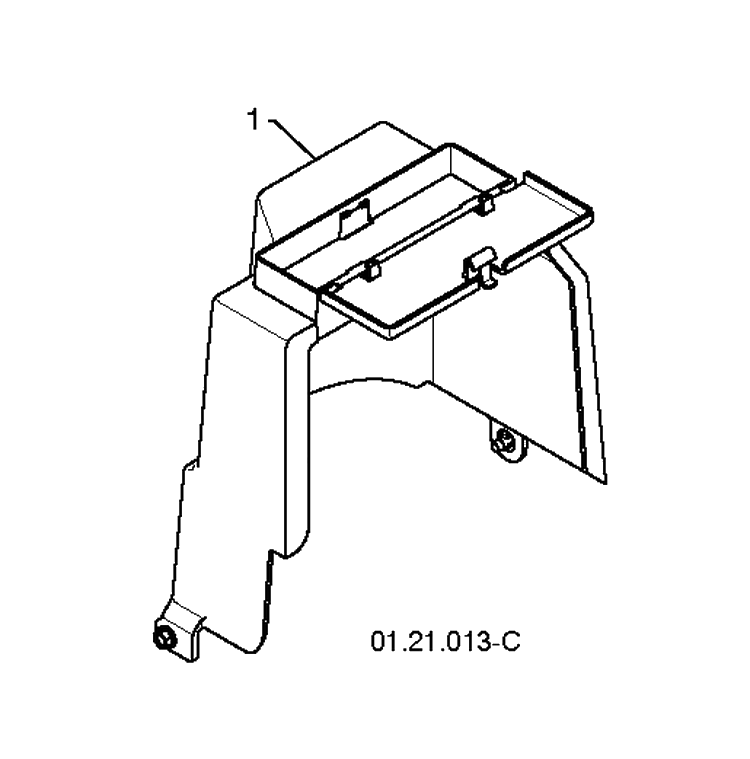 Chassis, Engine And Pulleys 3 Diagram and Parts List for ST268EP (96191003808)(2013-06) Husqvarna Snow Blower