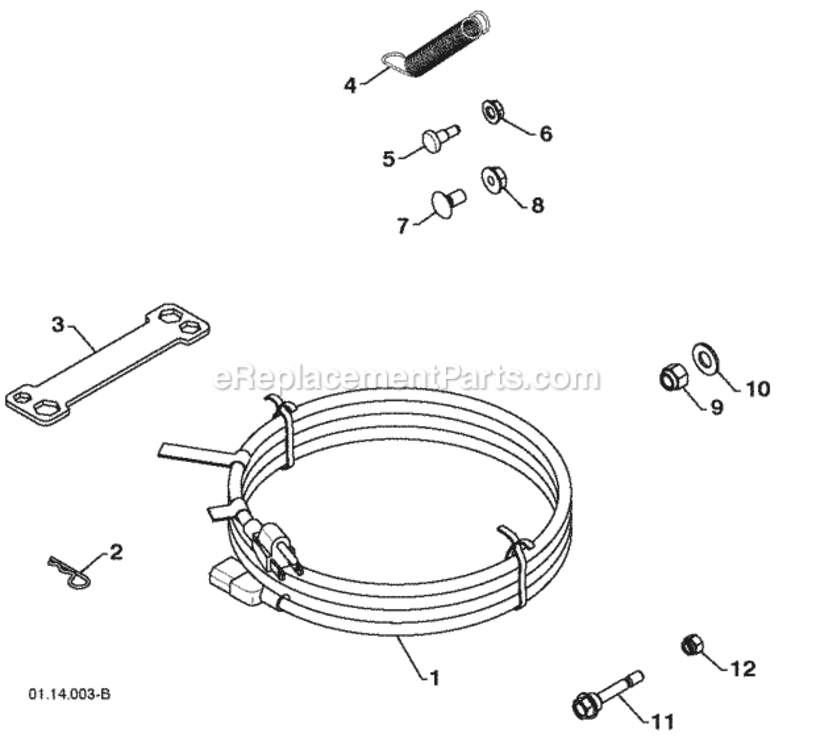 Bag_Of_Parts Diagram and Parts List for 96194000901 2009-08 Husqvarna Snow Blower