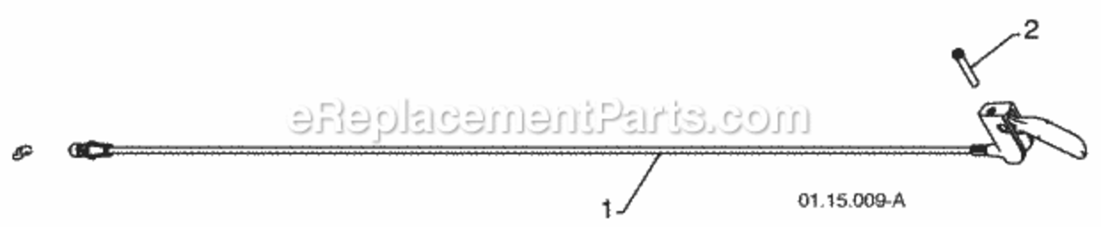Page L Diagram and Parts List for 96194000901 2010-06 Husqvarna Snow Blower