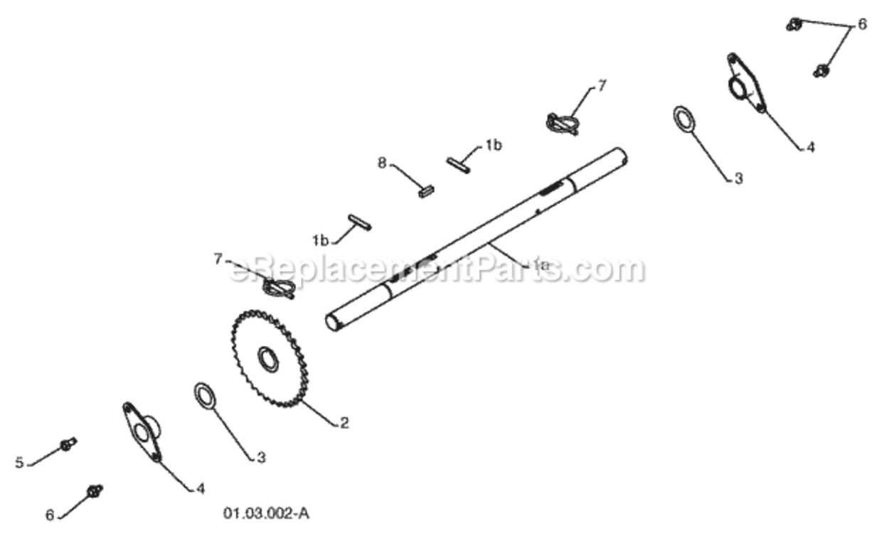 Page O Diagram and Parts List for 96194000901 2010-06 Husqvarna Snow Blower