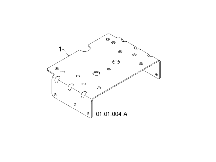 Chassis, Engine And Pulleys 4 Diagram and Parts List for 1830HV (96193007304)(2012-06) Husqvarna Snow Blower