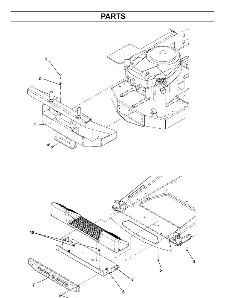 Bagger 2 Diagram and Parts List for 968999377 2006-04 Husqvarna Lawn Tractor Accessories