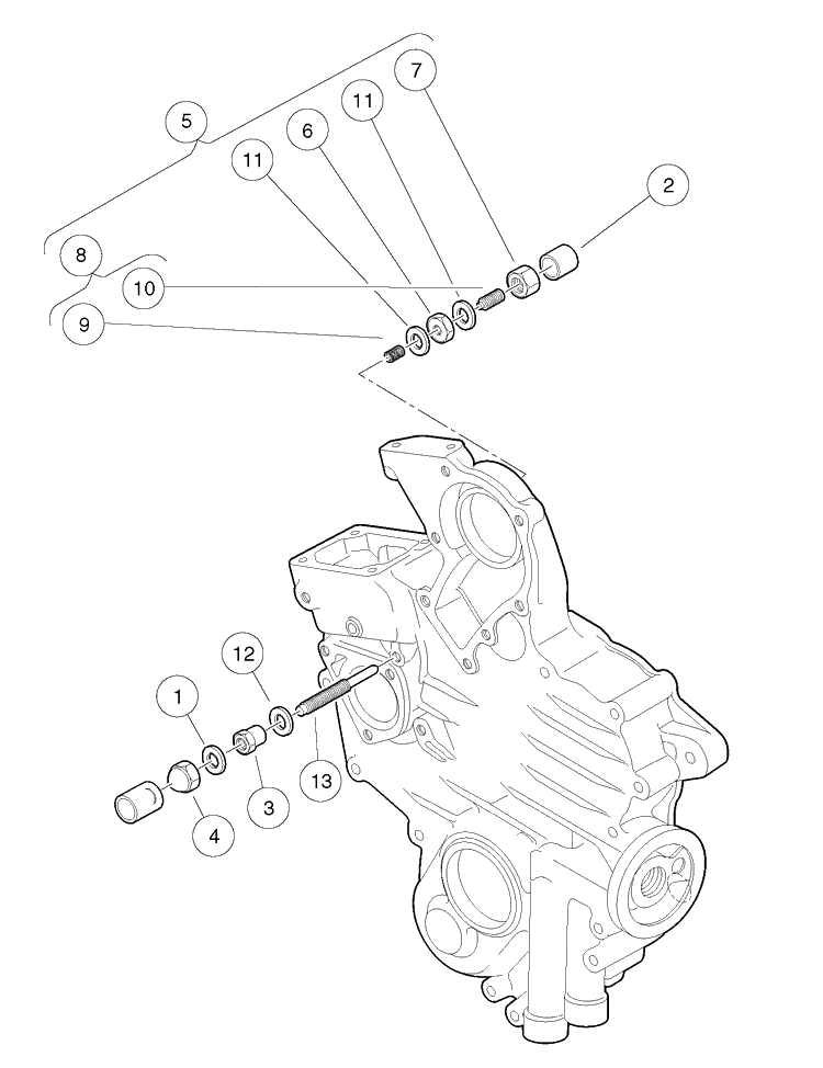 Idle Apparatus Diagram and Parts List for HUV4421GXP 2009 Husqvarna Lawn Tractor