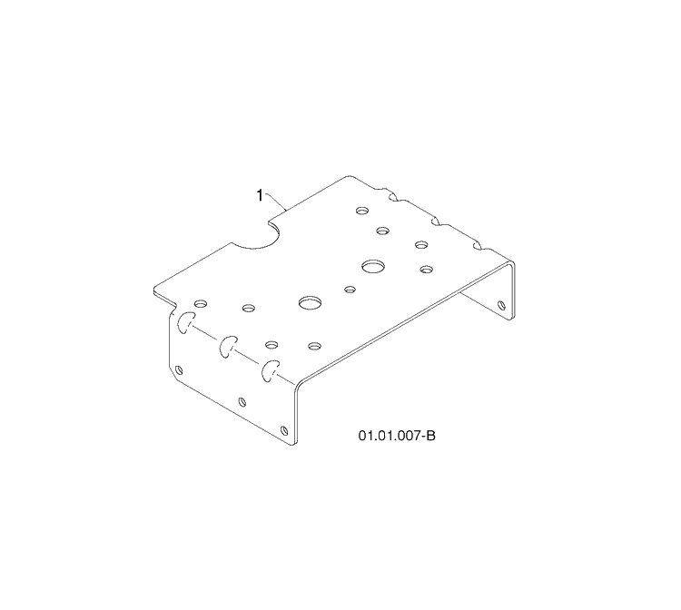 Chassis Engine Pulleys 2 Diagram and Parts List for 11524E (96193007400)(2011-06) Husqvarna Snow Blower