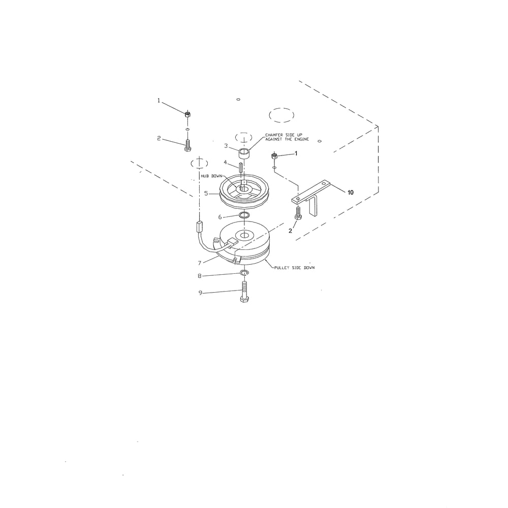 Engine Diagram and Parts List for ZTHQL4221A 968999172 Husqvarna Lawn Tractor
