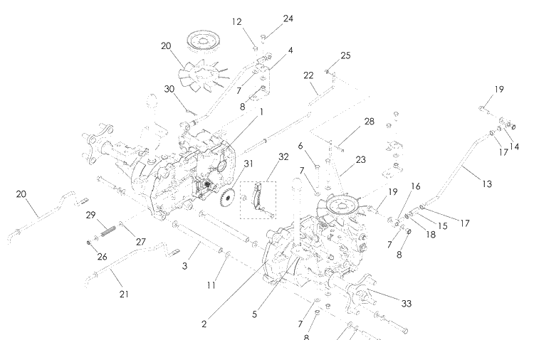 Hydraulic Pump-Motor Diagram and Parts List for RZ5424 (965881301)(2009-01) Husqvarna Lawn Mower