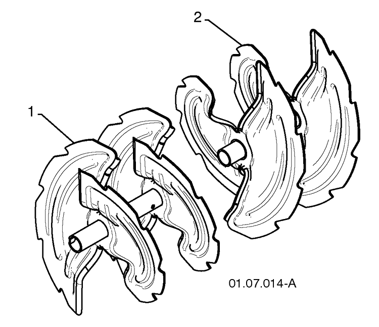 Auger Housing / Impeller Assembly 5 Diagram and Parts List for 11524E (96193006600)(2010-05) Husqvarna Snow Blower