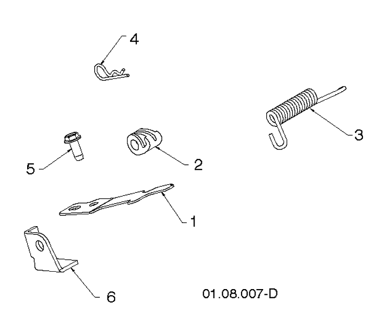 Handle 2 Diagram and Parts List for 1827EXLT (96193007701)(2012-09) Husqvarna Snow Blower
