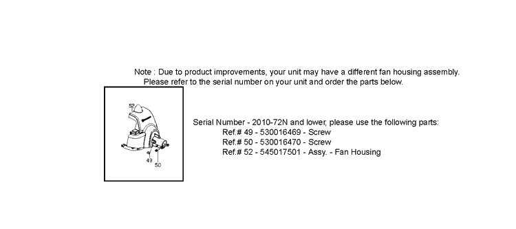Service Updates Diagram and Parts List for 128LDX 545192137 Husqvarna Edger