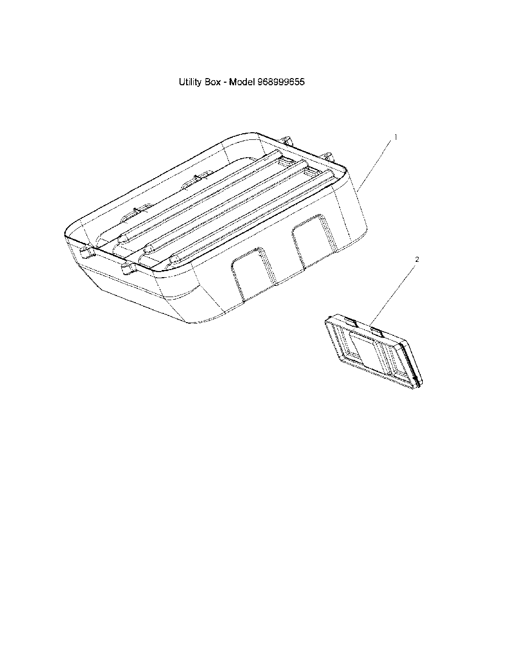 Accessories Diagram and Parts List for 968999685  Husqvarna Lawn Mower