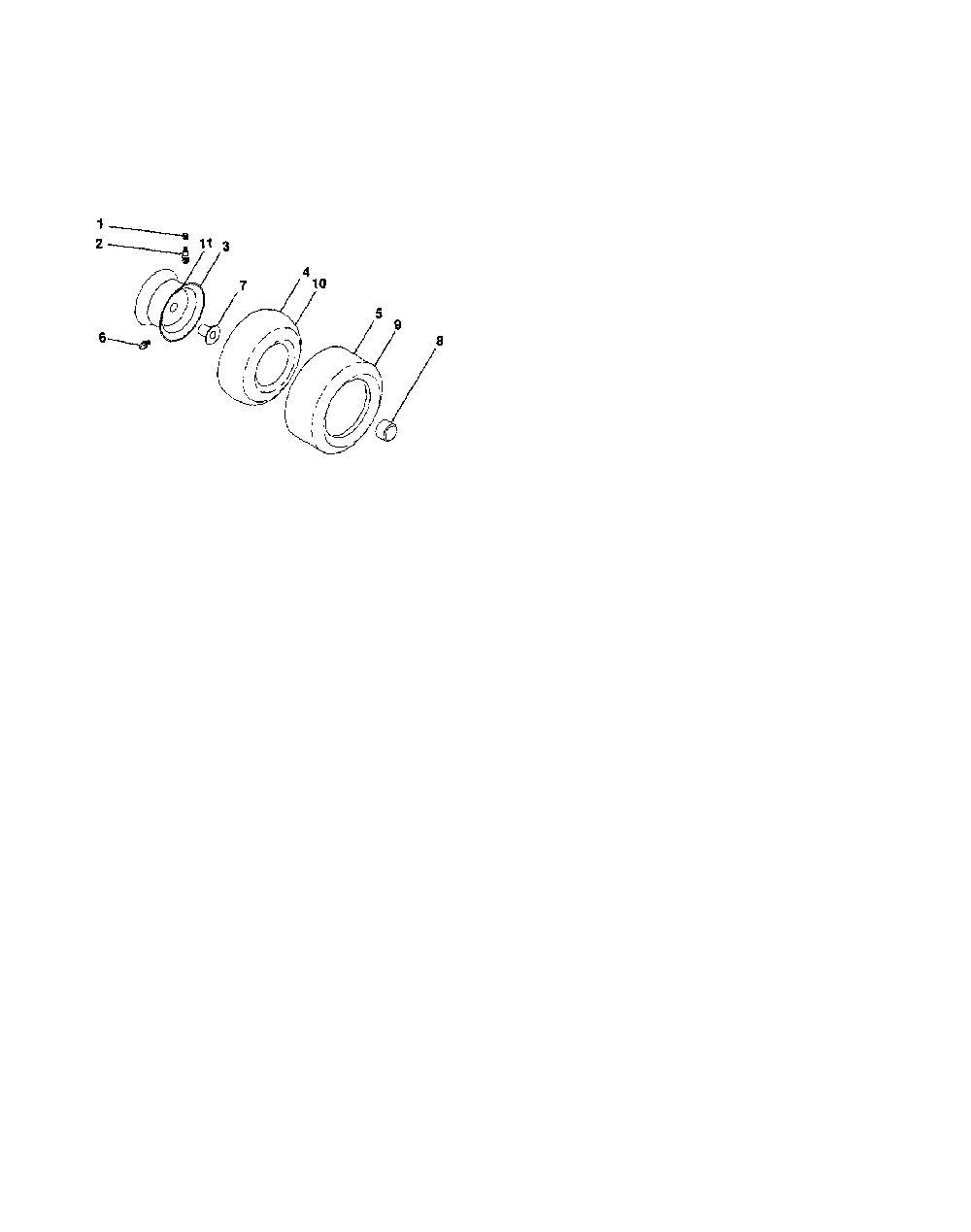 Wheels and tires Diagram and Parts List for YTH2348-917287560  Husqvarna Lawn Tractor