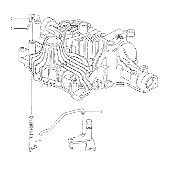Page D Diagram and Parts List for TUFFTORQK61TRANSAXLE  Husqvarna Lawn Tractor Accessories